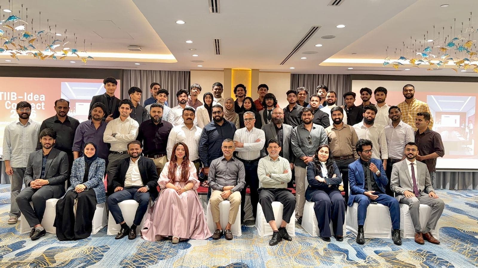 Students and industry partners at TIIB Idea Connect in Dubai